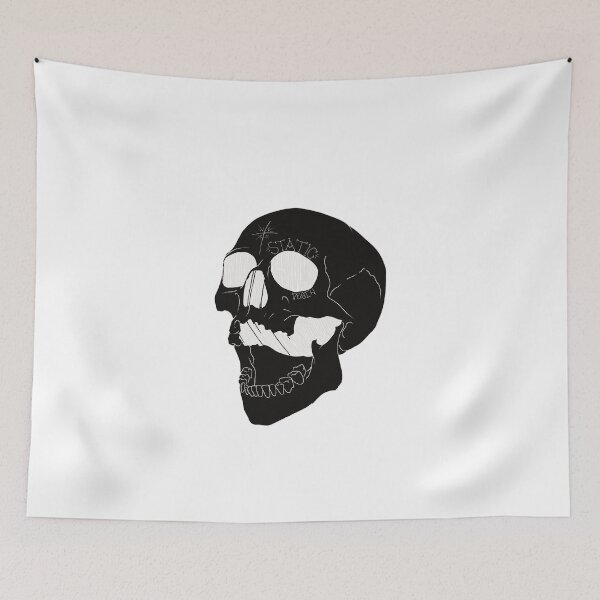 Item preview, KGNUK STATIC DEATH SKULL designed and sold by BROWNDANGERF.