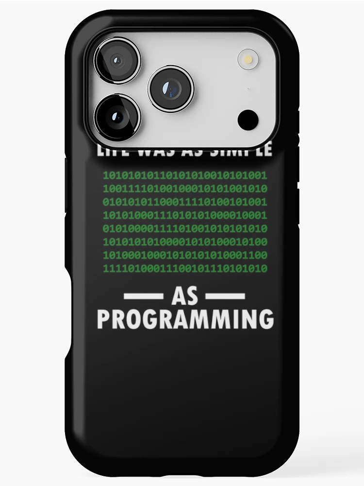 Thumbnail 1 of 4, iPhone Case, Programmer gift programming computer scientist designed and sold by LeMuesch.
