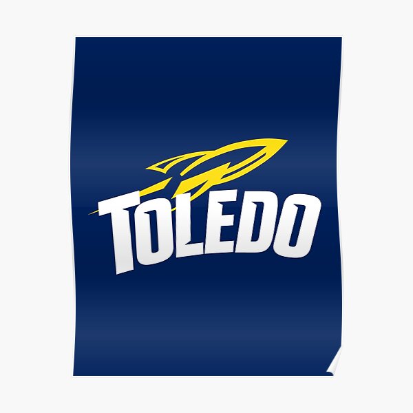 Toledo ROCKETS TOLEDO OH Poster
