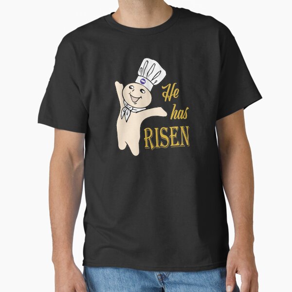 Item preview, He Has Risen Doughboy Pillsbury Yellow designed and sold by PotentQuotable.