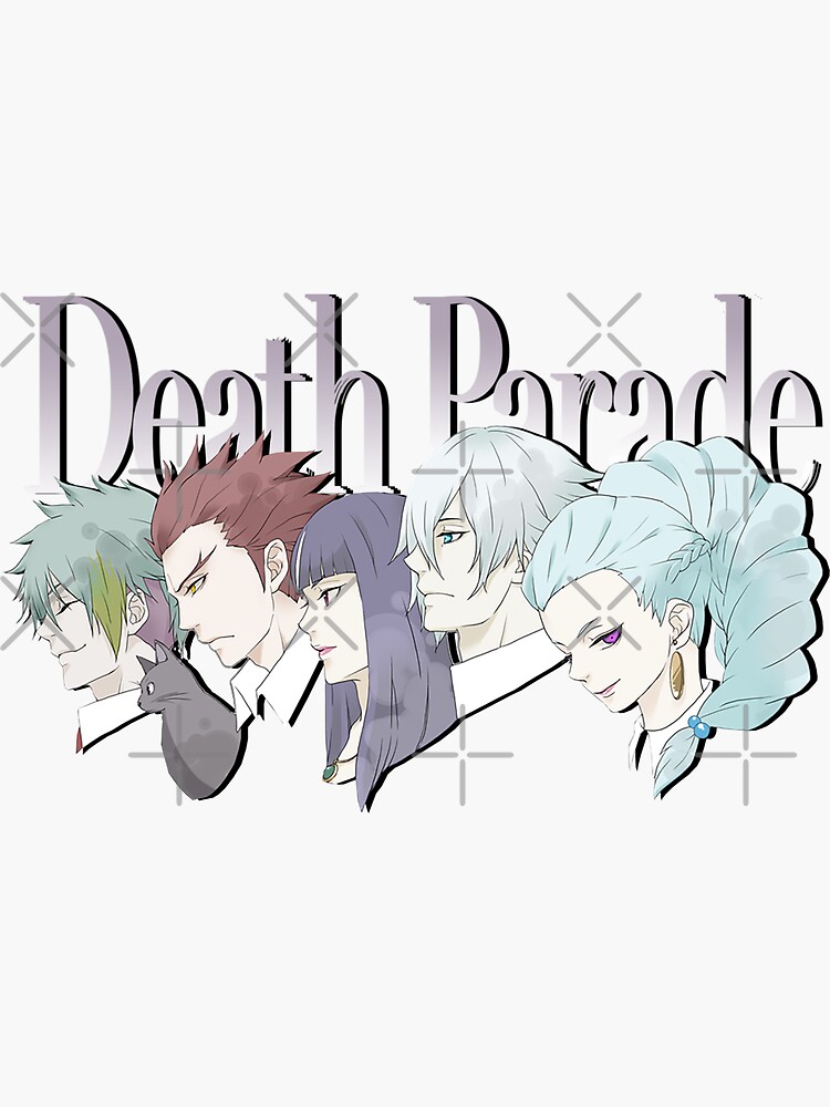 Decim and Mayu Death Parade Sticker by LokittyLevi