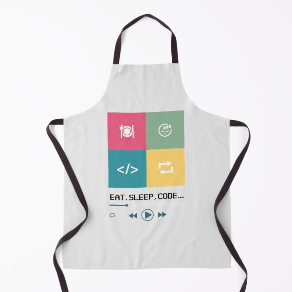 Item preview, Eat Sleep Code Repeat designed and sold by Bratak.