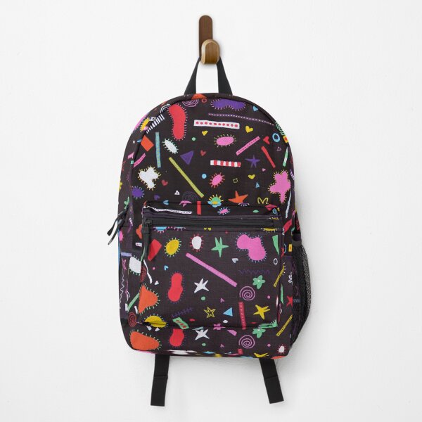 Item preview, [Infection 2021] | rainbow posca acrylic marker doodle on black canvas designed and sold by UncleLanny.