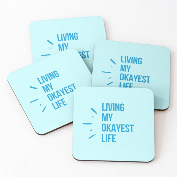 Item preview, Living My Okayest Life designed and sold by TheGoToStore.