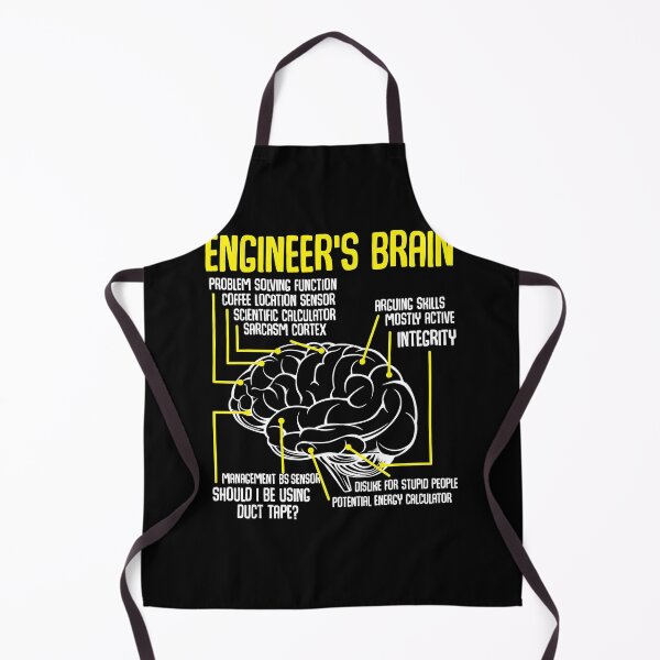 Item preview, Engineer's Brain Funny Engineering Games Process designed and sold by isidrapaq21.