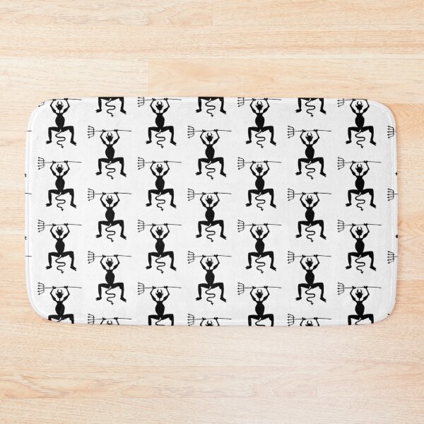 Item preview, Black devil pattern - Lanzarote designed and sold by iCimages.net.