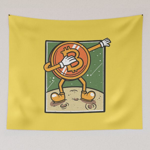 Item preview, Bitcoin Dabbing on The Moon designed and sold by K-icon.