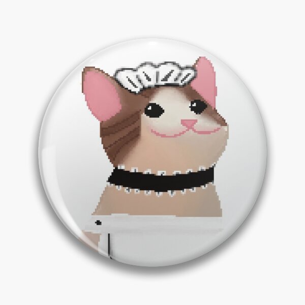 Item preview, maid outfit pop cat designed and sold by moistmayonnaise.