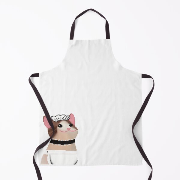 Item preview, maid outfit pop cat designed and sold by moistmayonnaise.