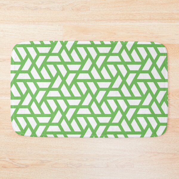 Item preview, Geometric Pattern: Aperture: White/Green designed and sold by Red Wolf.