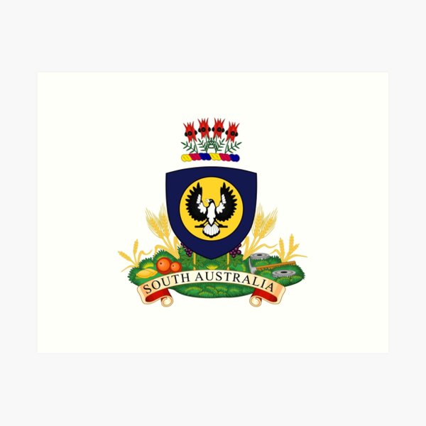 Item preview, Coat of Arms of South Australia designed and sold by abbeyz71.