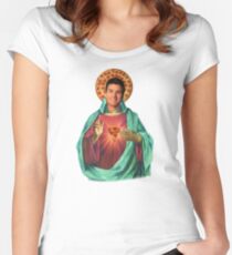 Papa Bless Women's Fitted Scoop T-Shirt