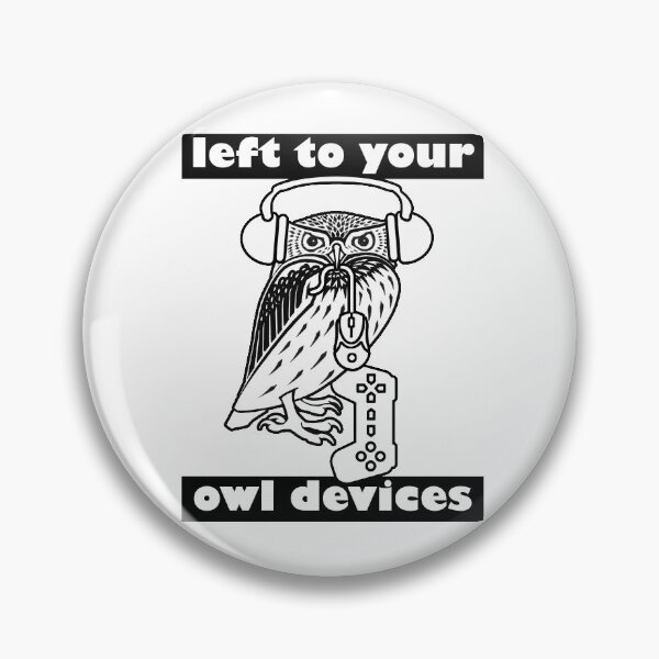 Item preview, Left to your owl devices designed and sold by Xdelacra.