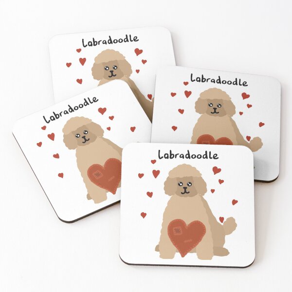 Item preview, Labradoodle - Labrador Cross Poodle designed and sold by BundaBear.