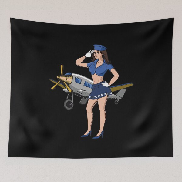 Item preview, Military WW2 Warbird Aircraft Pinup designed and sold by Luxara1.