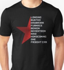 Code Comply Of Winter Soldier Unisex T-Shirt