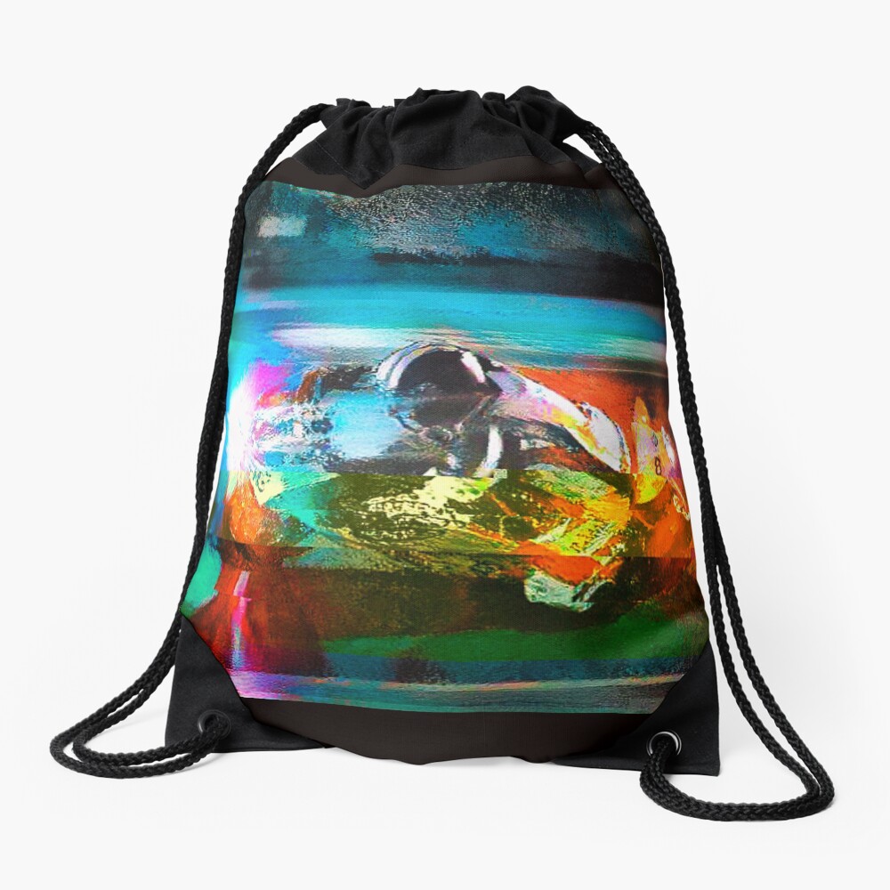 Item preview, Drawstring Bag designed and sold by Otto8nero2021.