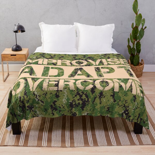 Item preview, Improvise adapt overcome Aor2 camo background - motivational designed and sold by Honest-Quotes.