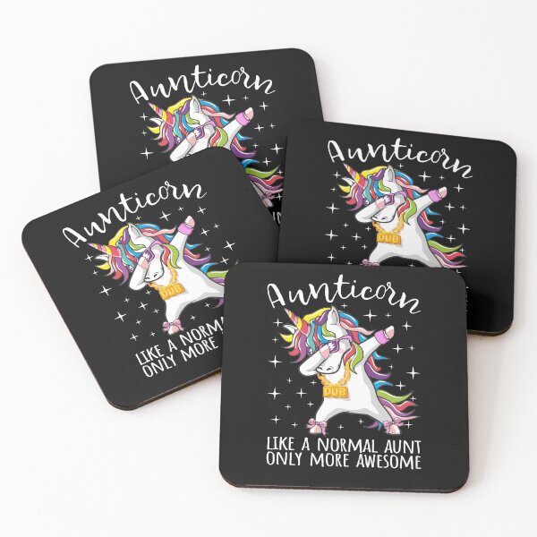 Item preview, Aunticorn Dabbing Unicorn Aunt Cute Gifts for Best Auntie Unicorns Lover designed and sold by alenaz.