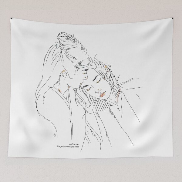 Item preview, Lan Wangji and Wei Wuxian designed and sold by AnnErica (MB).