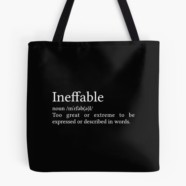 Item preview, Ineffable Definition designed and sold by Jamila Benito.