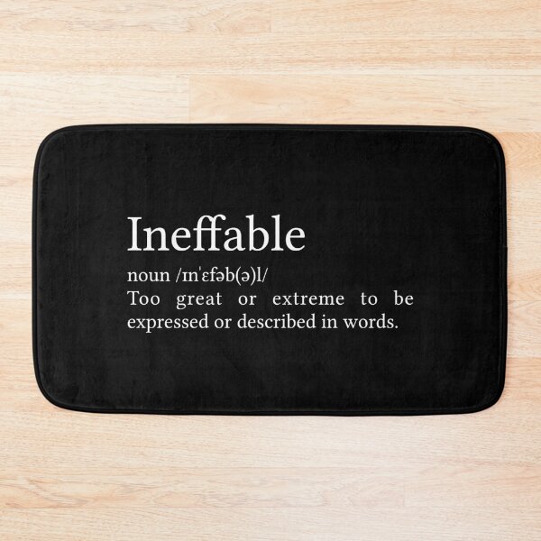 Item preview, Ineffable Definition designed and sold by Jamila Benito.