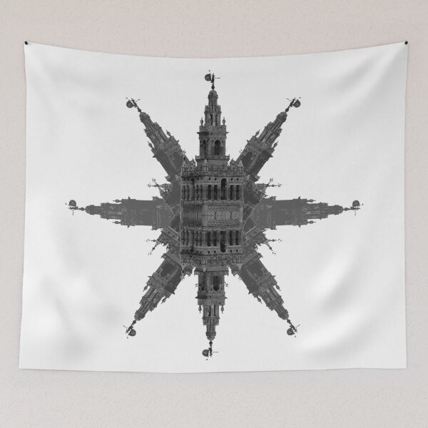 Item preview, THE GIRALDA REFLECTED IN THE MULTIVERSO designed and sold by ElCondeSibarita.