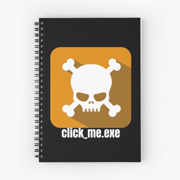 Item preview, Hacker - Malware - Click_Me.exe designed and sold by clubtee.