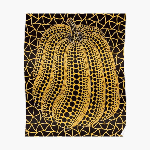 Yayoi Kusama - My Life With Pumpkins Poster