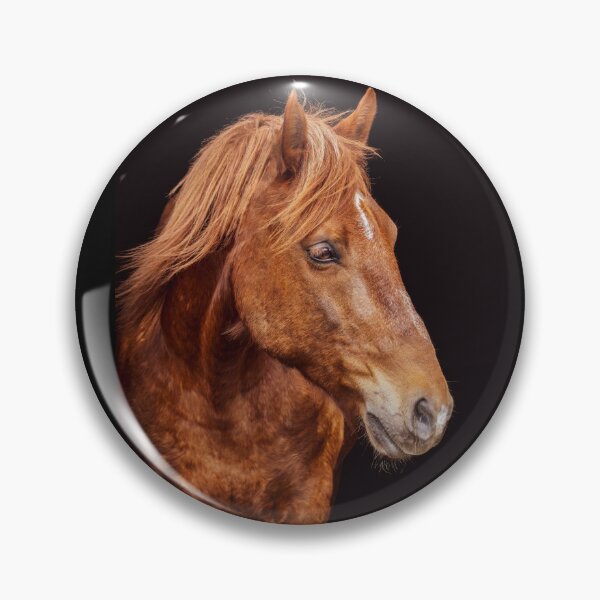 Item preview, Cute and friendly horse looking attentively. designed and sold by AylaHarbich.