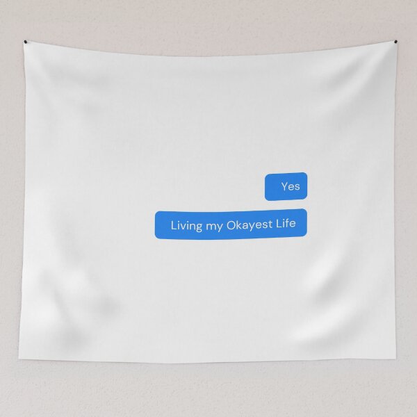 Item preview, Living My Okayest Life designed and sold by TheGoToStore.