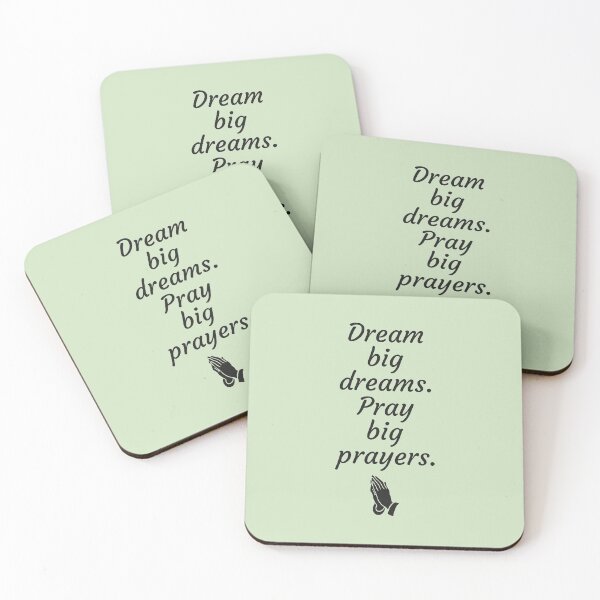 Item preview, Dream big dreams Pray big prayers designed and sold by lemontee.