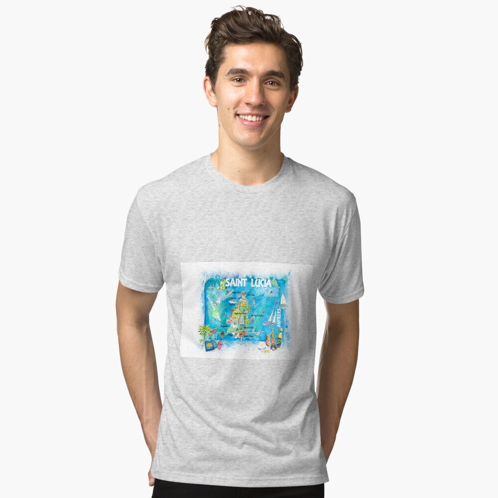 Item preview, Tri-blend T-Shirt designed and sold by artshop77.