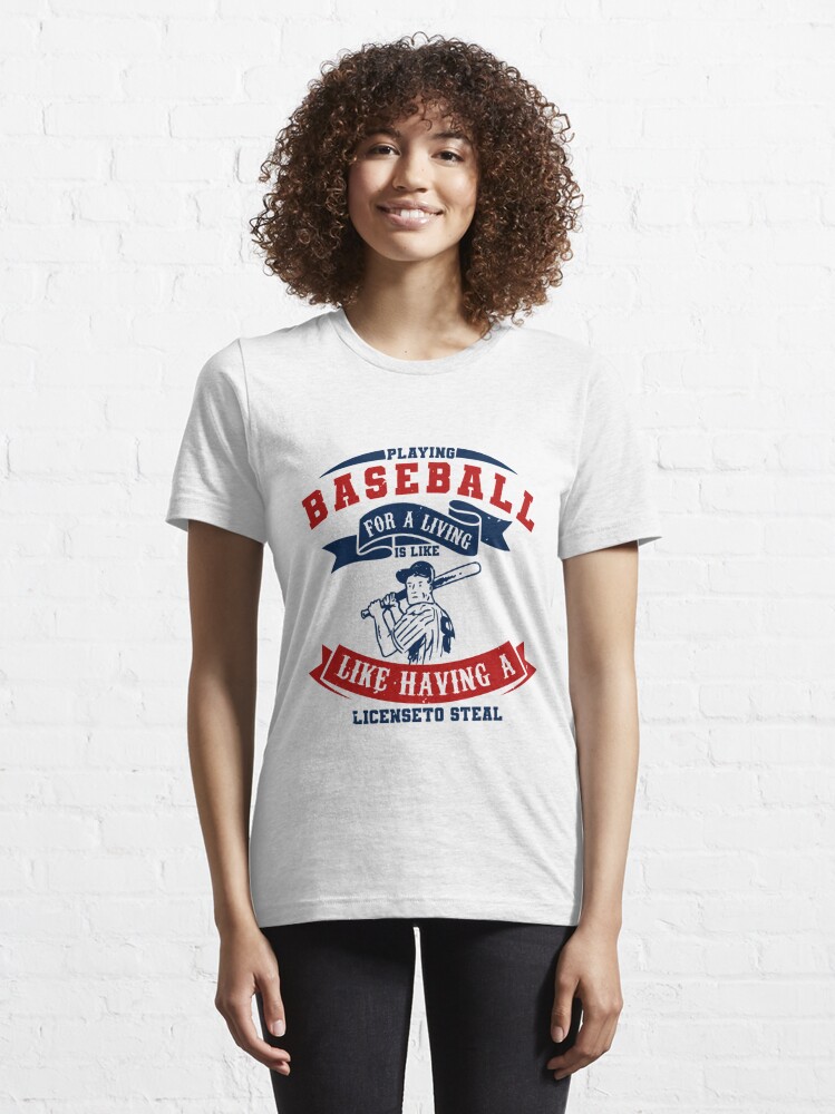 License Baseball Tee