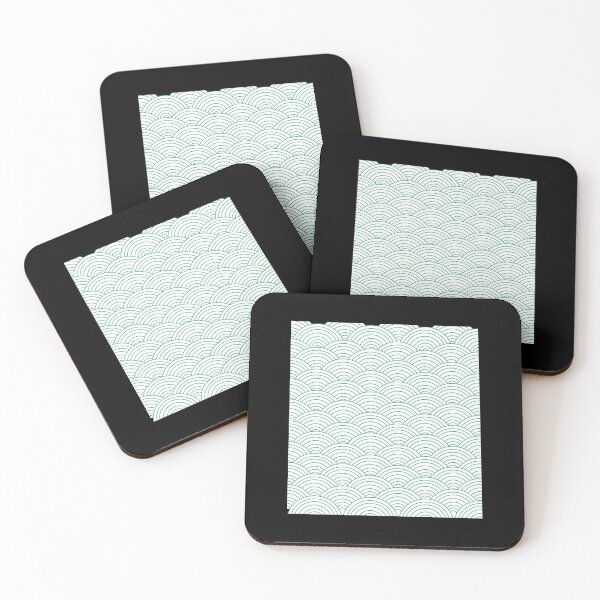 Item preview, Green Abstract Geometrical Pattern designed and sold by NoelNimmad.
