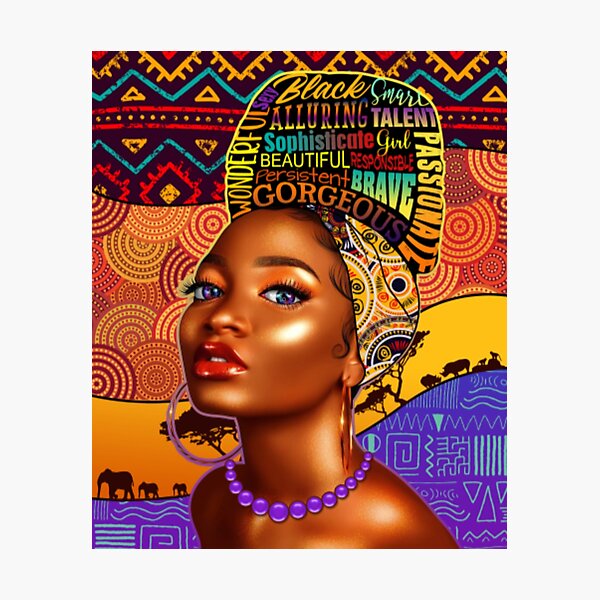 Black Queen Magic Photographic Print