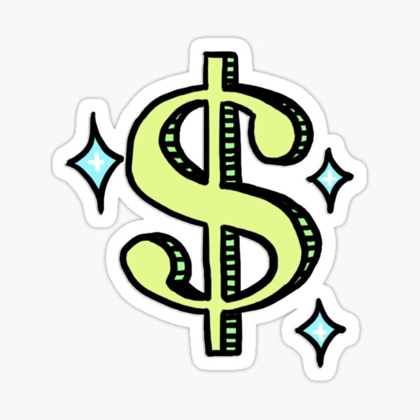 Money Drop Stickers - animated stickers by CJS Reichgelt