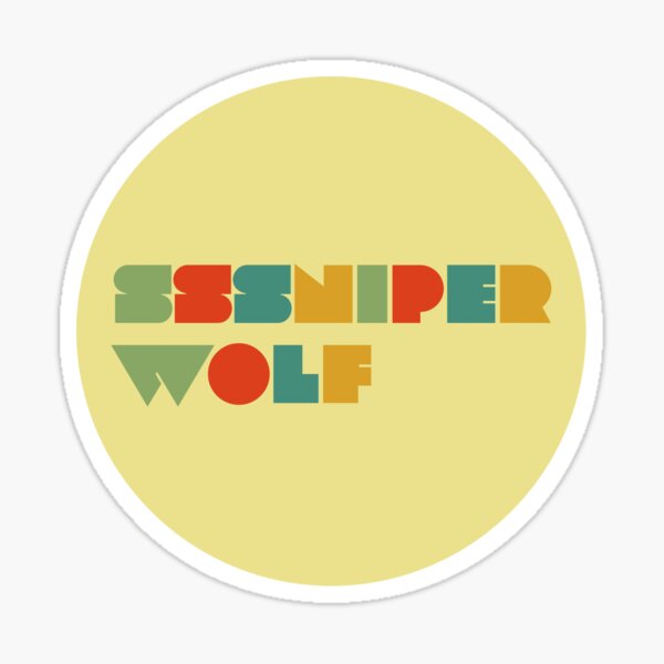 Sssniperwolf Retro Sticker