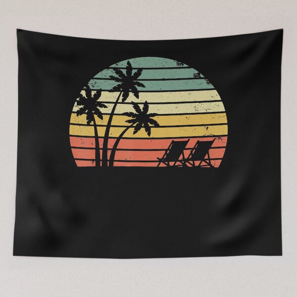 Item preview, Vintage Beach Palm Trees Beach Chair Cool designed and sold by isidrapaq21.