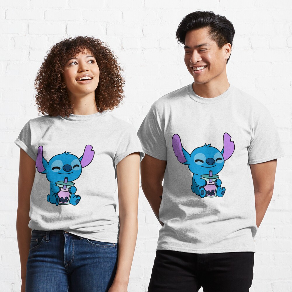 Stitch boba tea Pullover Hoodie for Sale by NoorE0411