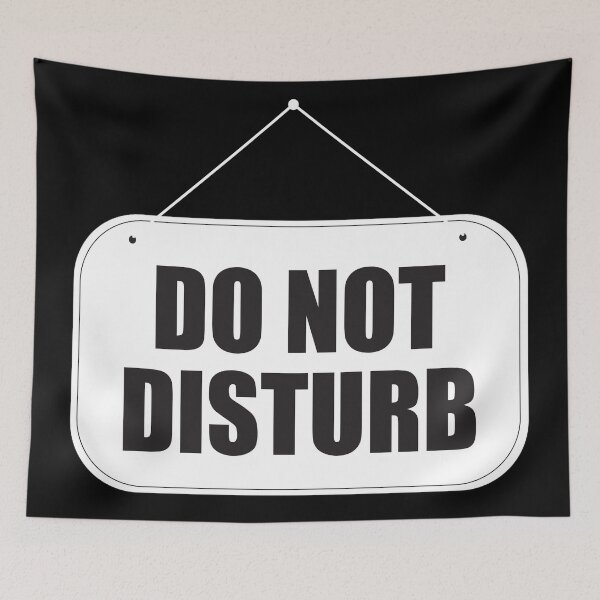 Item preview, Do Not Disturb Sign For Introverts designed and sold by Primroaddesigns.