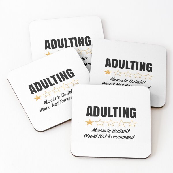 Item preview, Adulting Bullshit Would Not Recommend designed and sold by AimarsKloset.