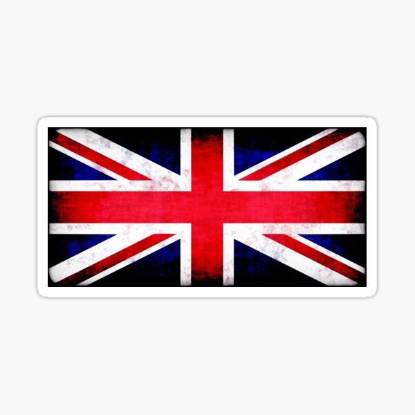 Vintage Union Flag Sticker