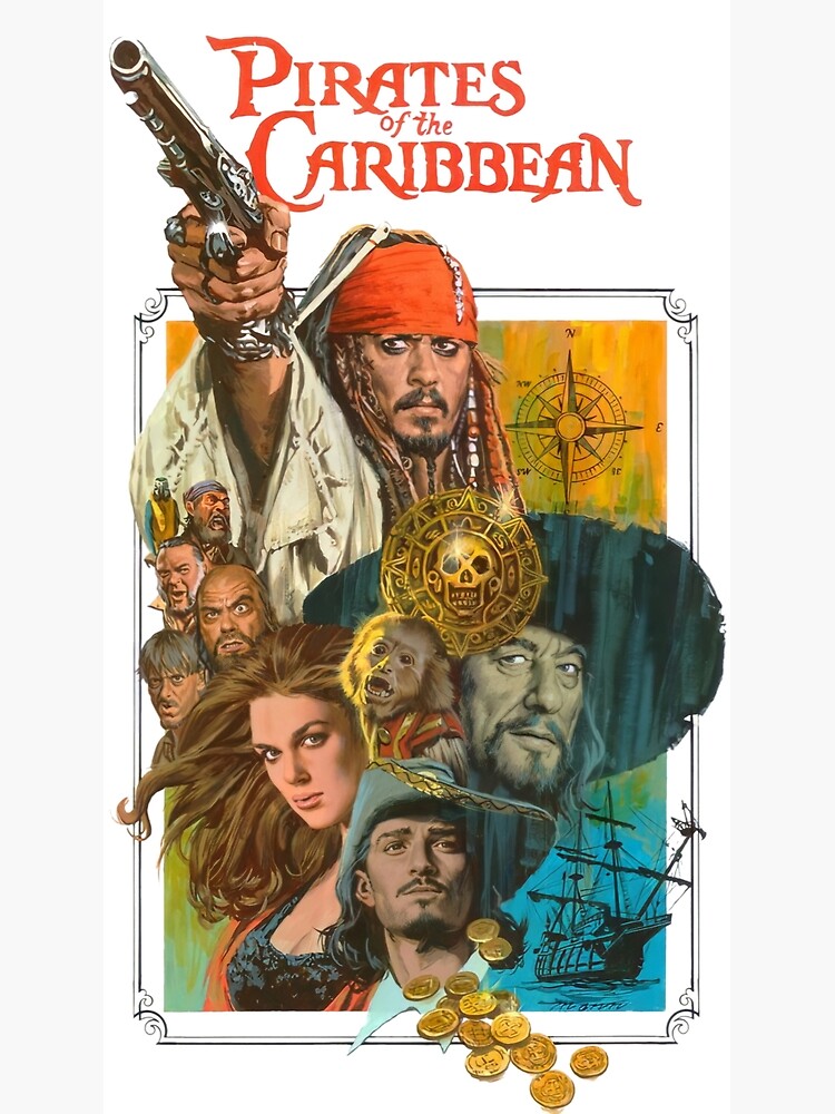 Discover Pirates of the Caribbean Premium Matte Vertical Poster