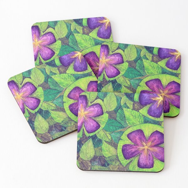 Item preview, Purple Ornamental Flower Pattern designed and sold by JeysArtDesign.