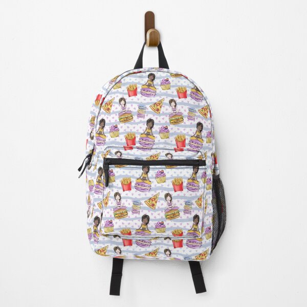 Item preview, Yoga Girls Lotus Pose Namaste Cheat Day Om Nom Nom designed and sold by CreativeBu.
