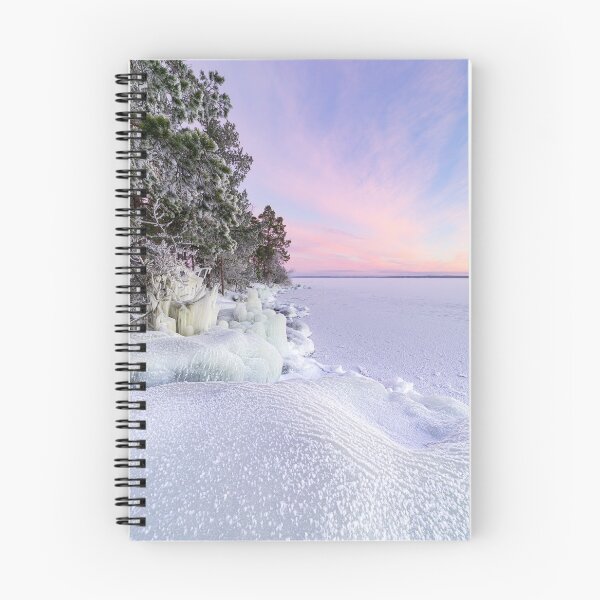 Item preview, Dawn at the frozen lake designed and sold by Juhku.