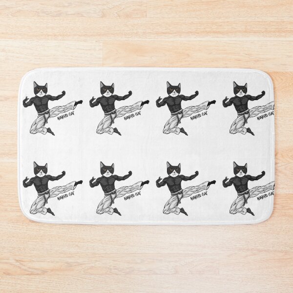 Item preview, Black Kungfu cat designed and sold by Childy.