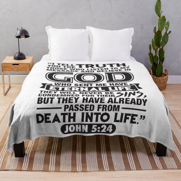 Item preview, John 5:24 designed and sold by plushism.