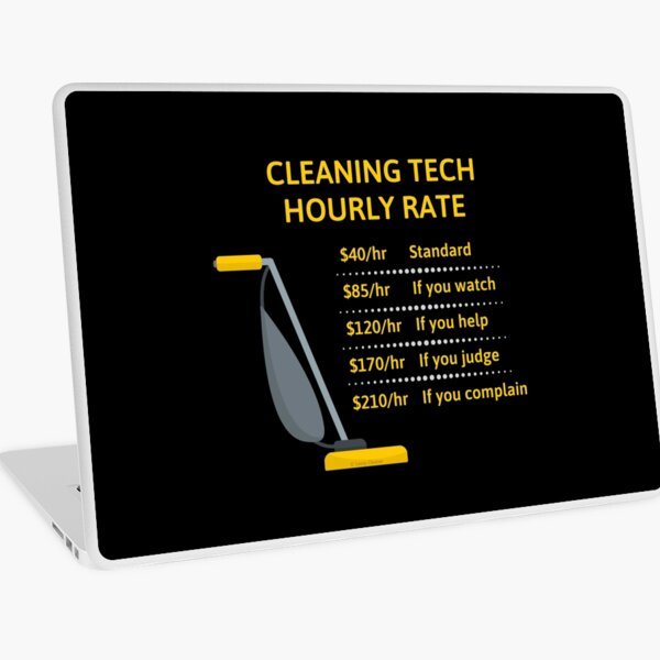 Item preview, Cleaning Tech Hourly Rate Cleaning Crew Cleaning Lady Gifts designed and sold by SavvyCleaner.